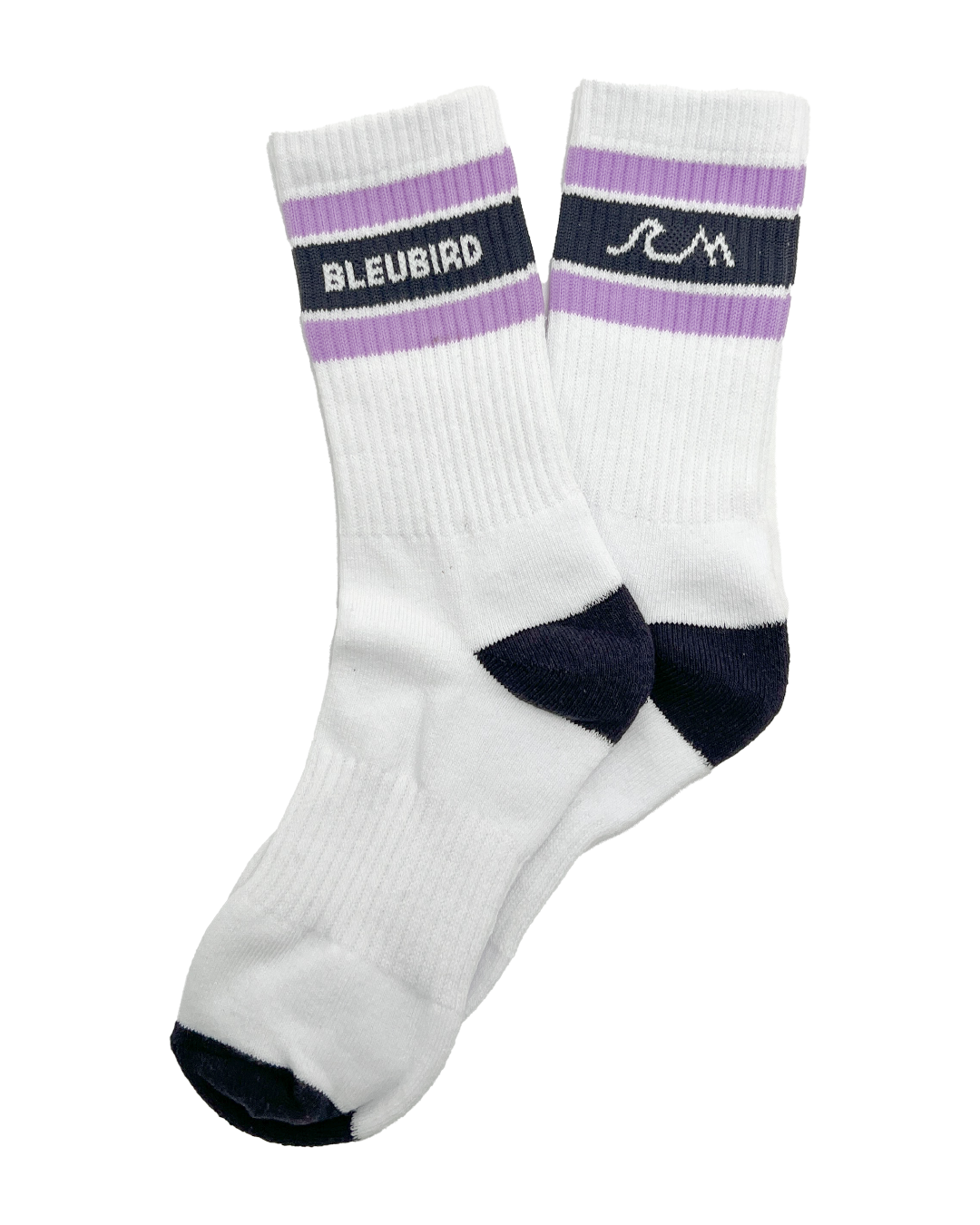 Bleubird Crew Socks - Lavender