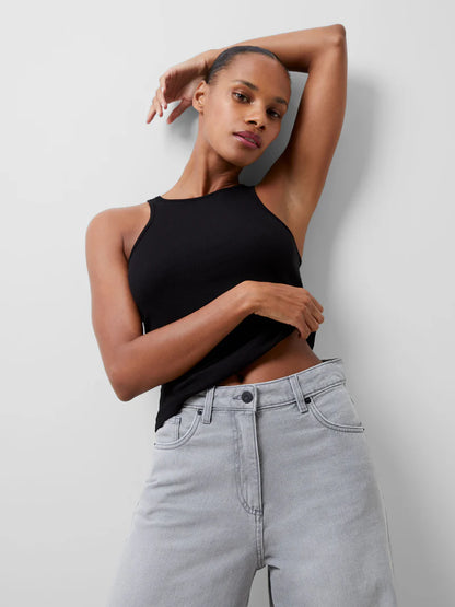 French Connection Rassia Sheryle Ribbed Tank Top