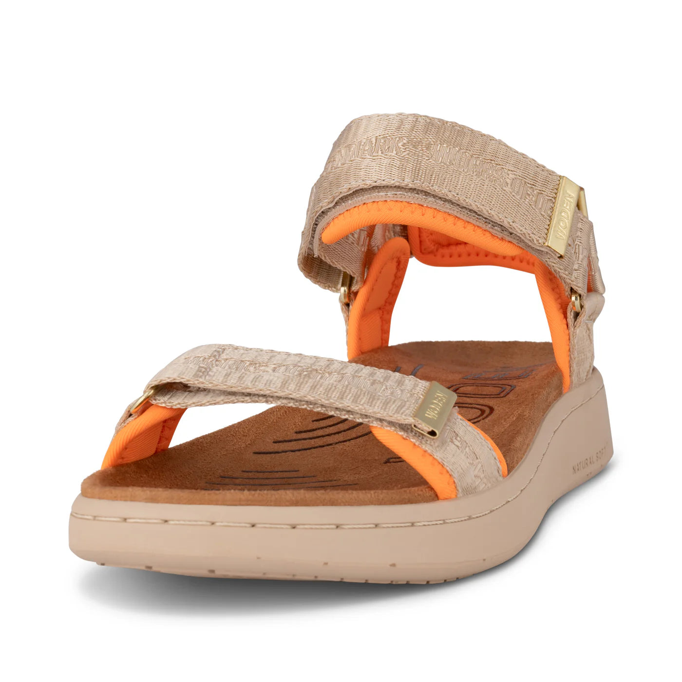 WODEN Line Heritage Sandal - Coffee Cream
