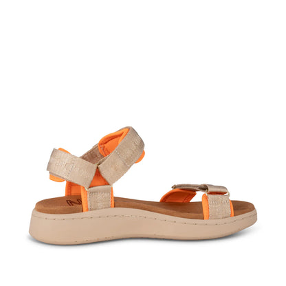 WODEN Line Heritage Sandal - Coffee Cream