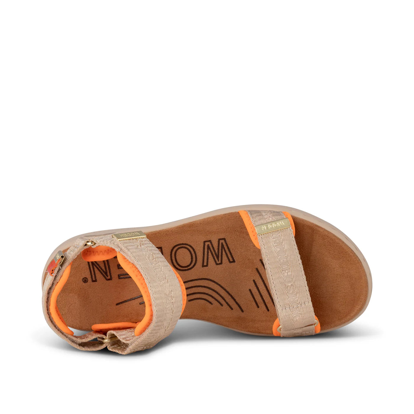 WODEN Line Heritage Sandal - Coffee Cream