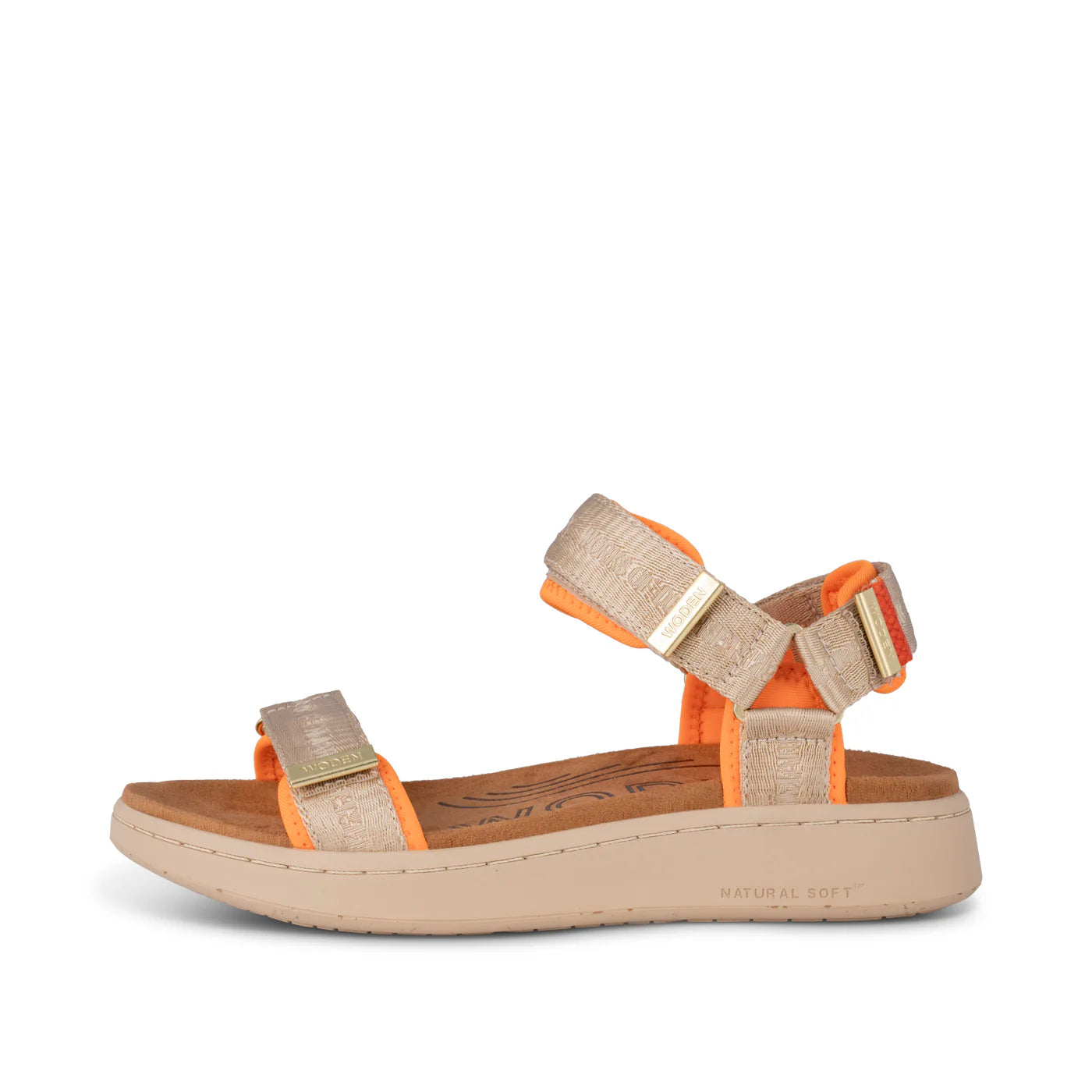 WODEN Line Heritage Sandal - Coffee Cream