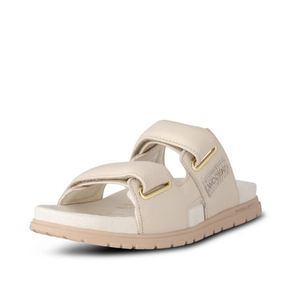 Woden Lisa Leather Sandal - Cream