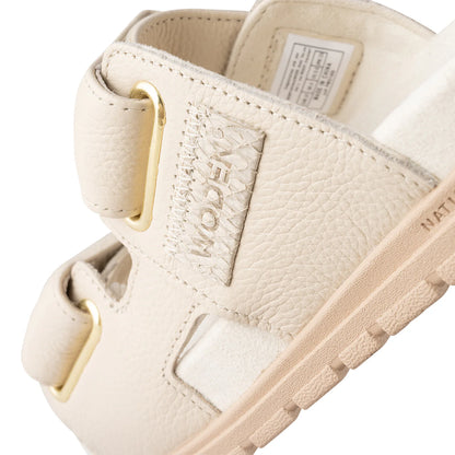 Woden Lisa Leather Sandal - Cream