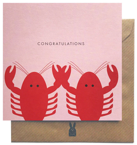 Bold Bunny Card - Congratulations