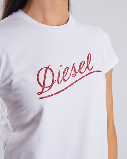 Diesel Lorenza Tee - Dove White