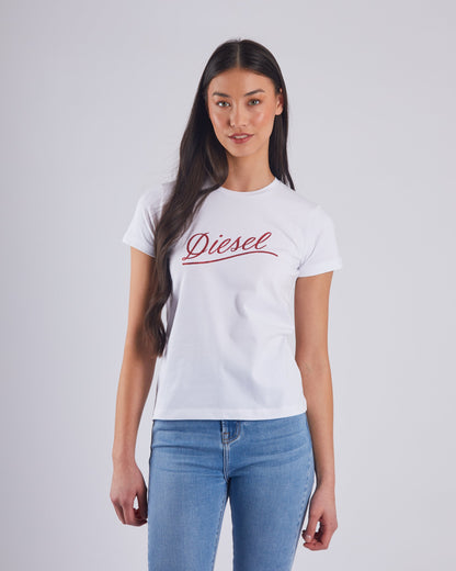 Diesel Lorenza Tee - Dove White