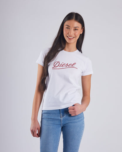 Diesel Lorenza Tee - Dove White