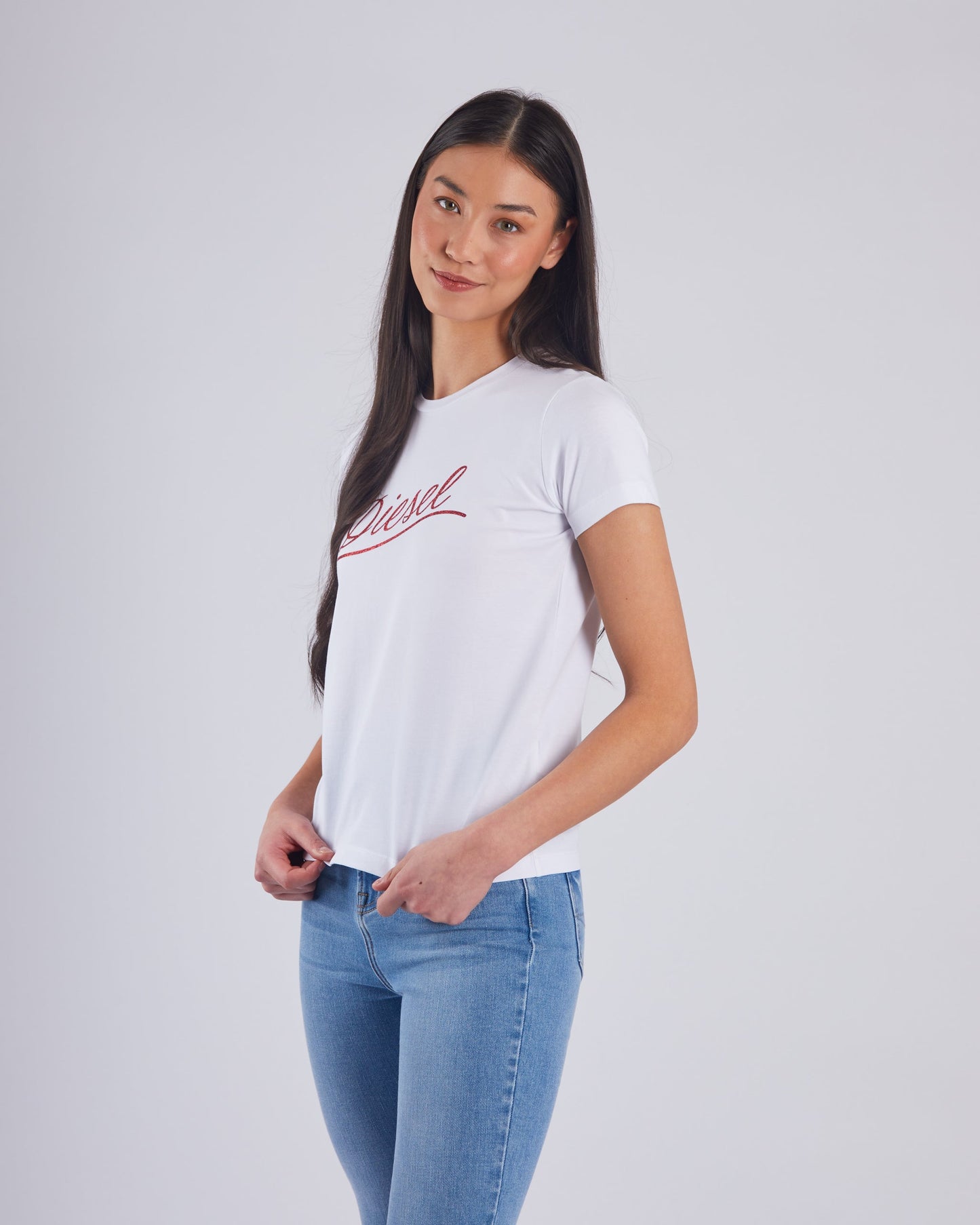 Diesel Lorenza Tee - Dove White