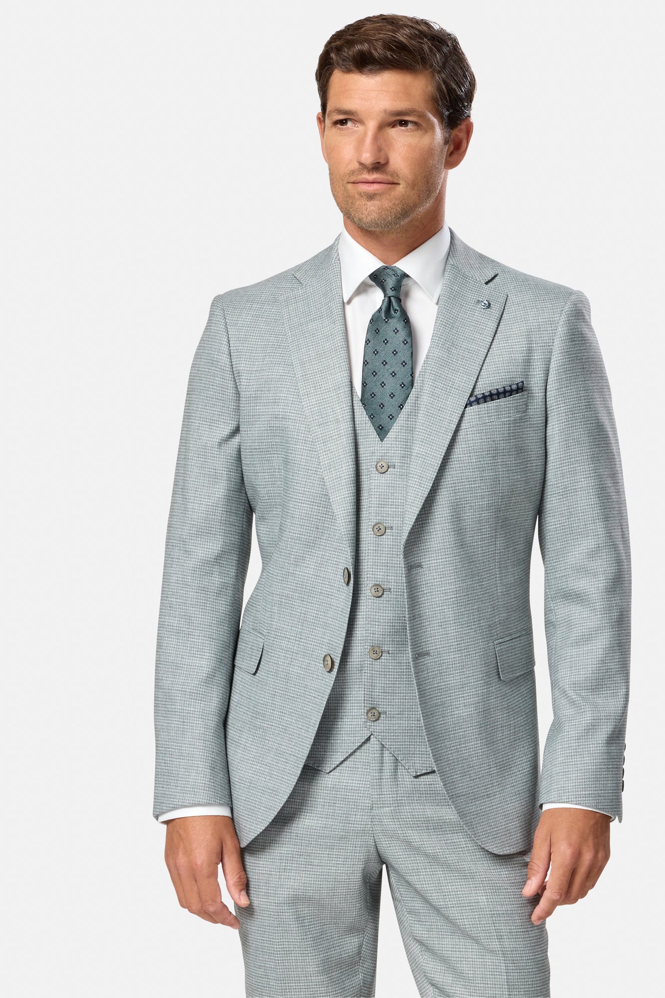 Benetti Lucas Waistcoat - Sage