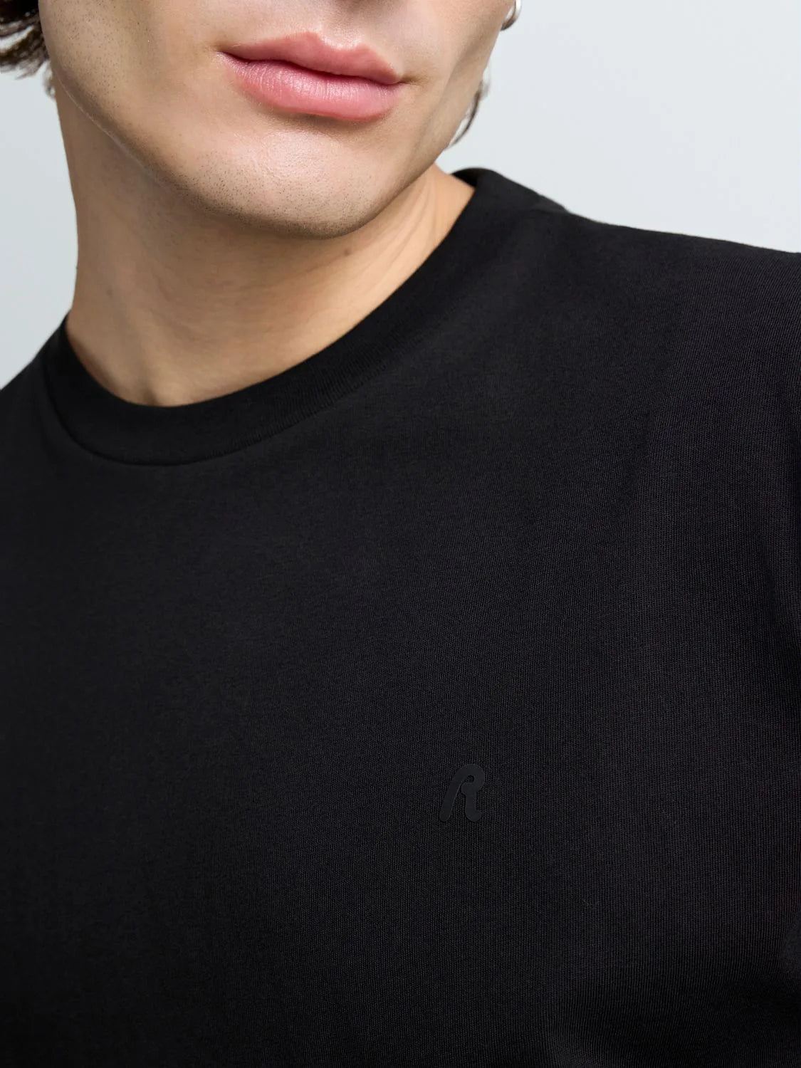 Replay Crew Neck T-Shirt - Black