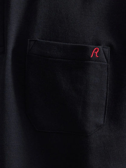 Replay Interlock Jersey Polo - Black