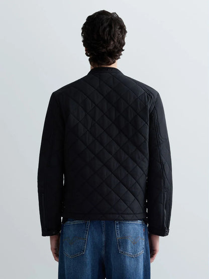 Replay Quilted Jacket - Black