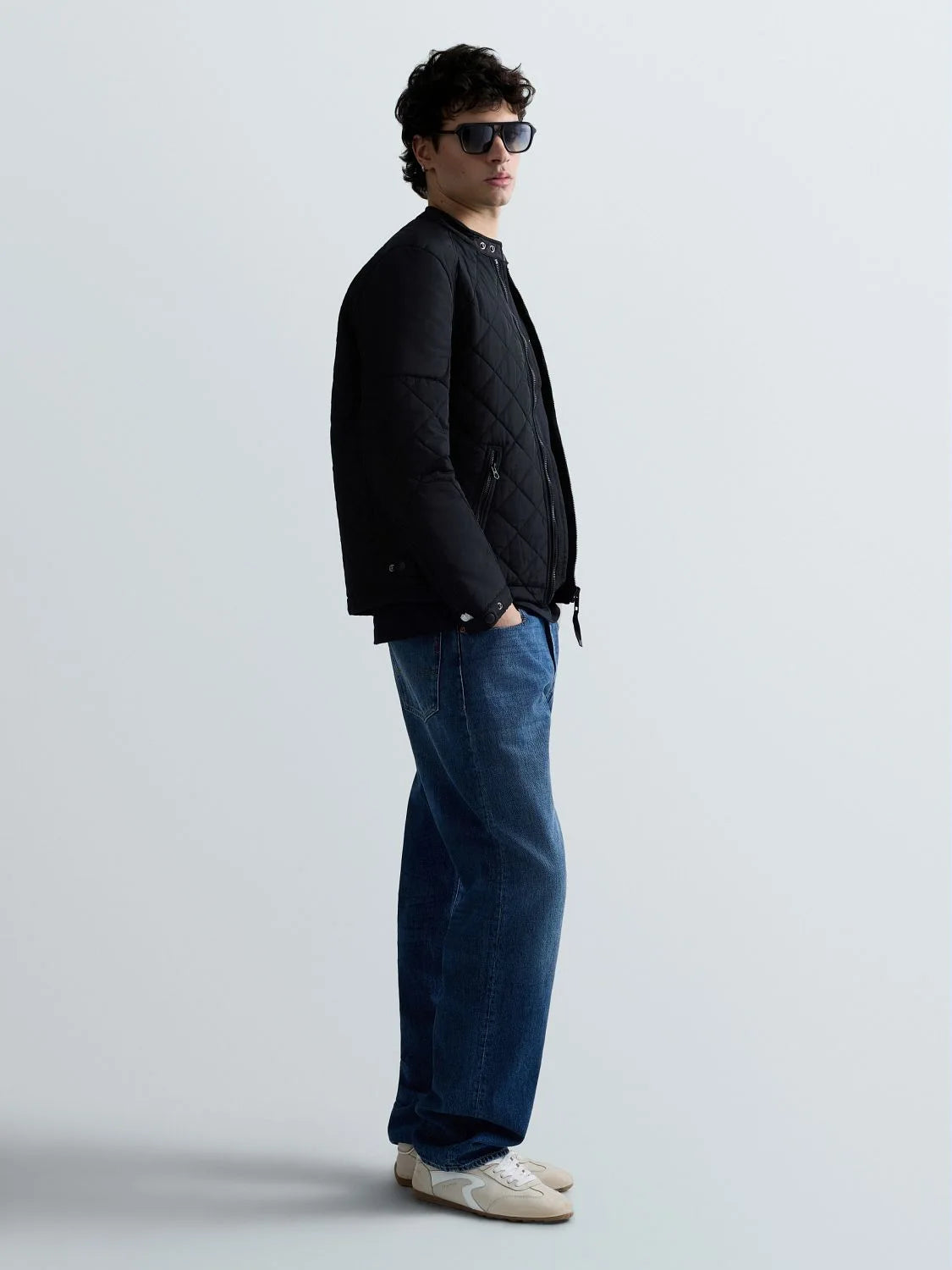Replay Quilted Jacket - Black