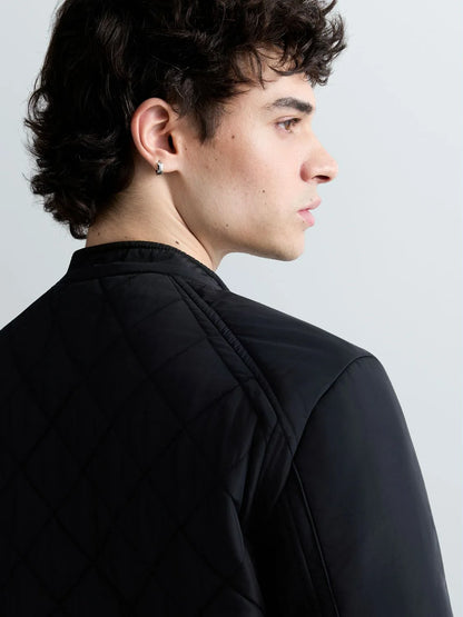 Replay Quilted Jacket - Black