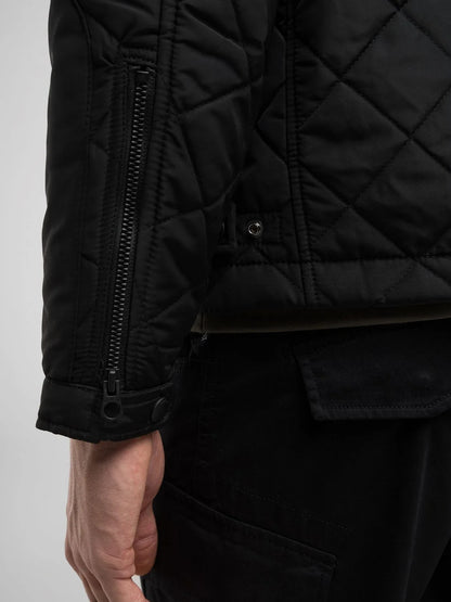 Replay Quilted Jacket - Black