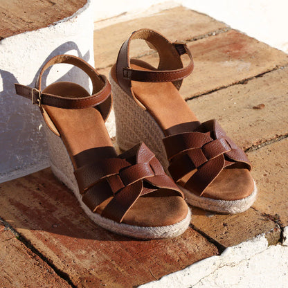 Rant & Rave Mary Ann Wedge - Tan