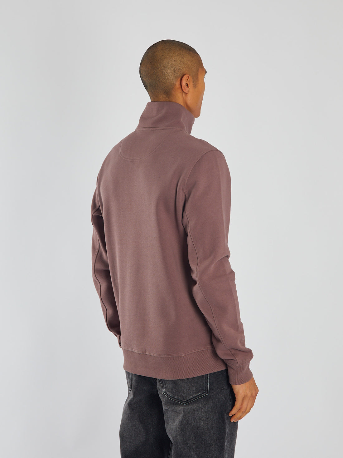 Diesel Max Half Zip - Faded Plum