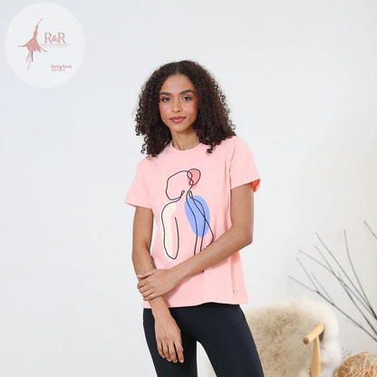 Relax & Renew Meryl T-Shirt - Peach