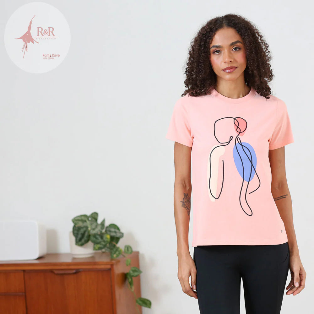 Relax & Renew Meryl T-Shirt - Peach