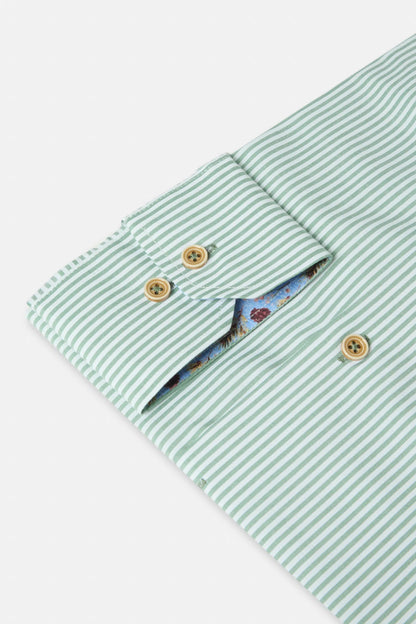 Benetti Alexander Long Sleeve Modern Fit Shirt - Sage