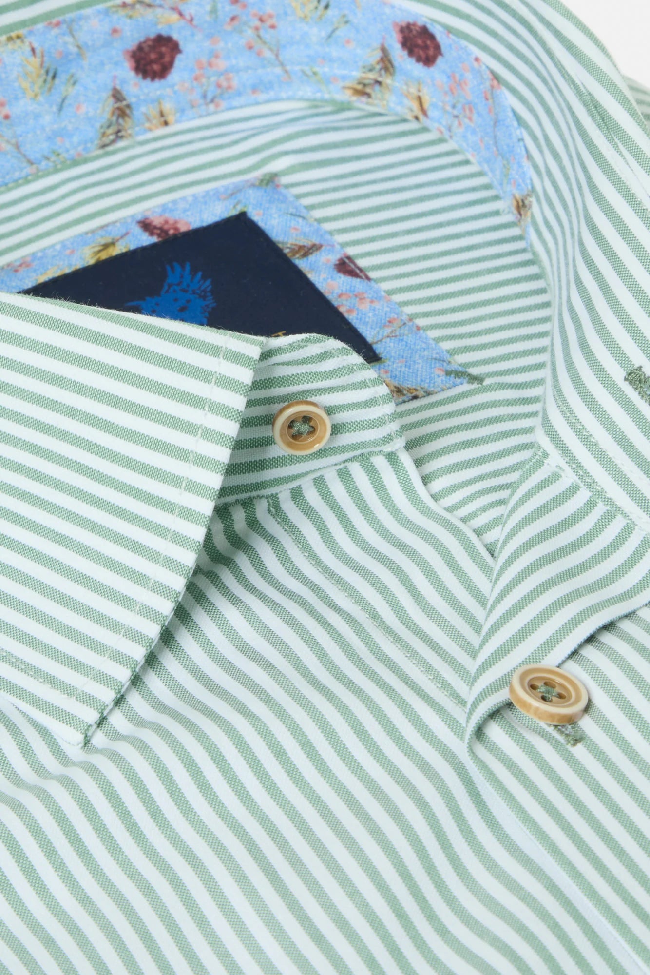 Benetti Alexander Long Sleeve Modern Fit Shirt - Sage