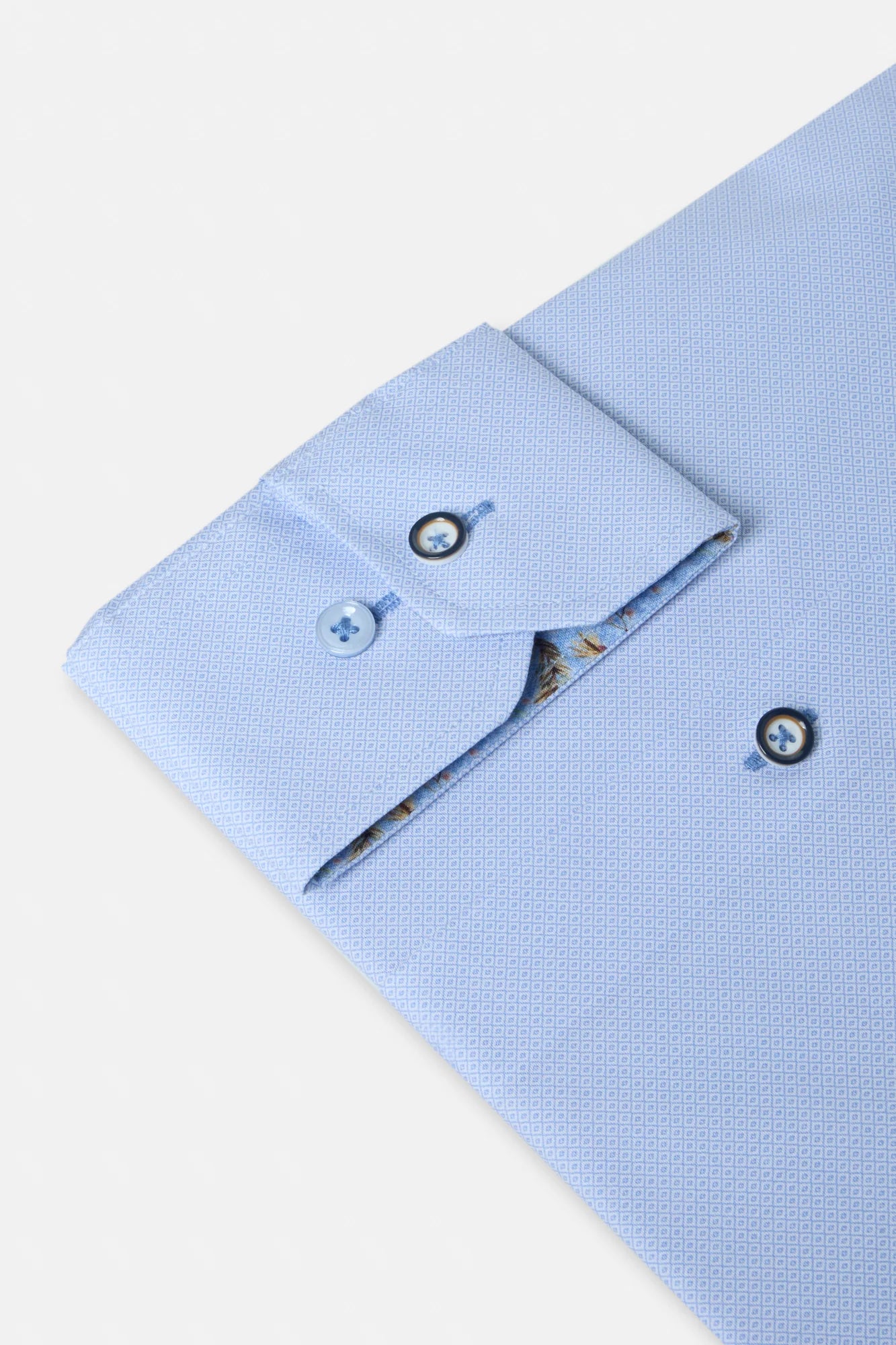 Benetti Arlo Long Sleeve Modern Fit Shirt -Sky