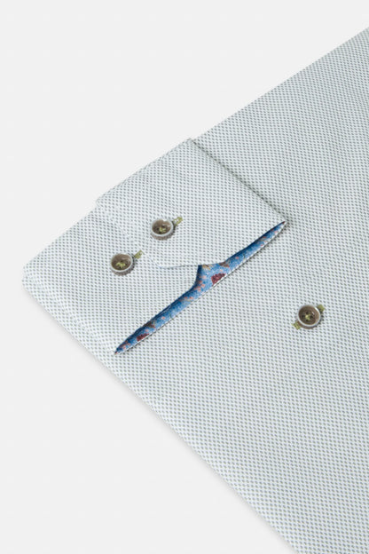 Benetti Beckham Long Sleeve Modern Fit Shirt - Sage