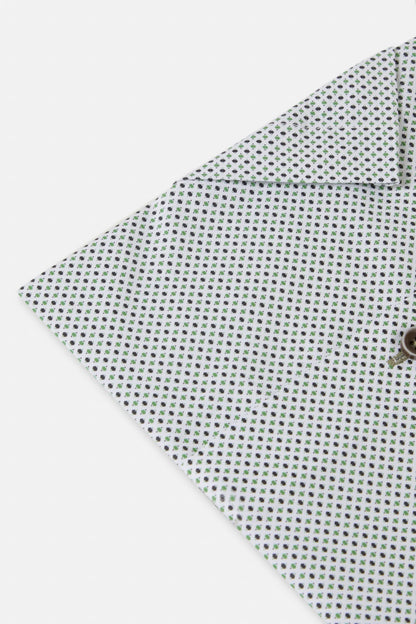 Benetti Finn Short Sleeve Modern Fit Shirt - Mint