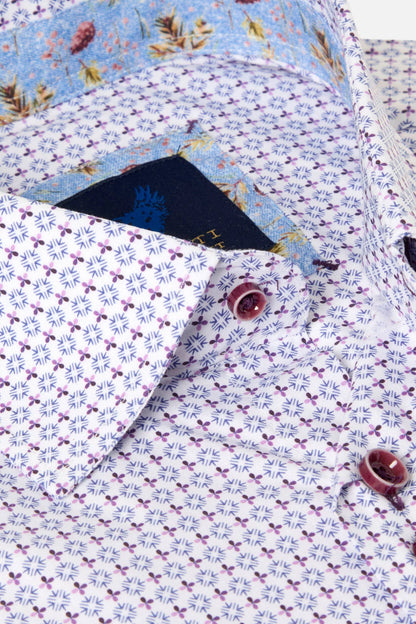 Benetti London Long Sleeve Shirt - Lilac