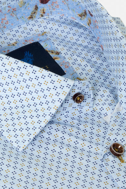 Benetti Tokyo Long Sleeve Shirt - Stone