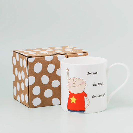 Rosie Made A Thing Mug & Box - The Man
