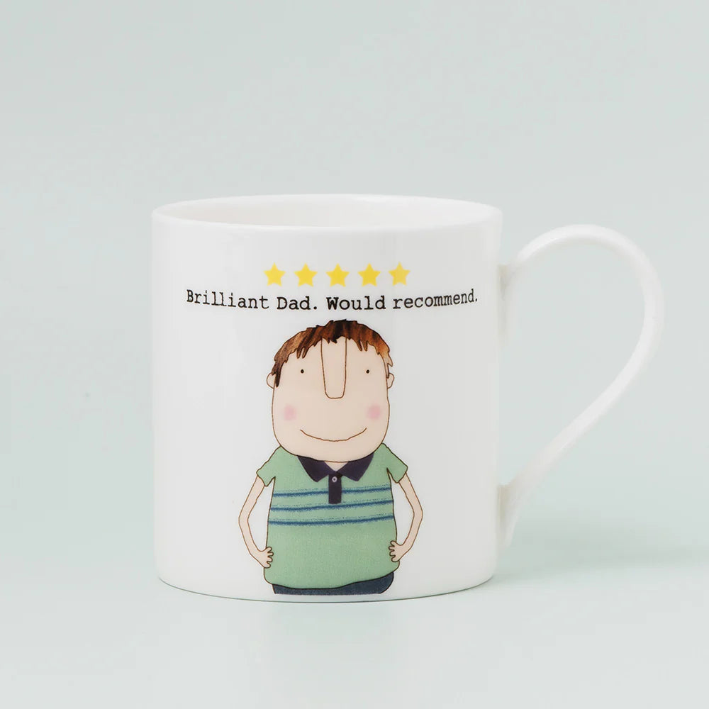 Rosie Made A Thing Mug & Box - Five Star Dad