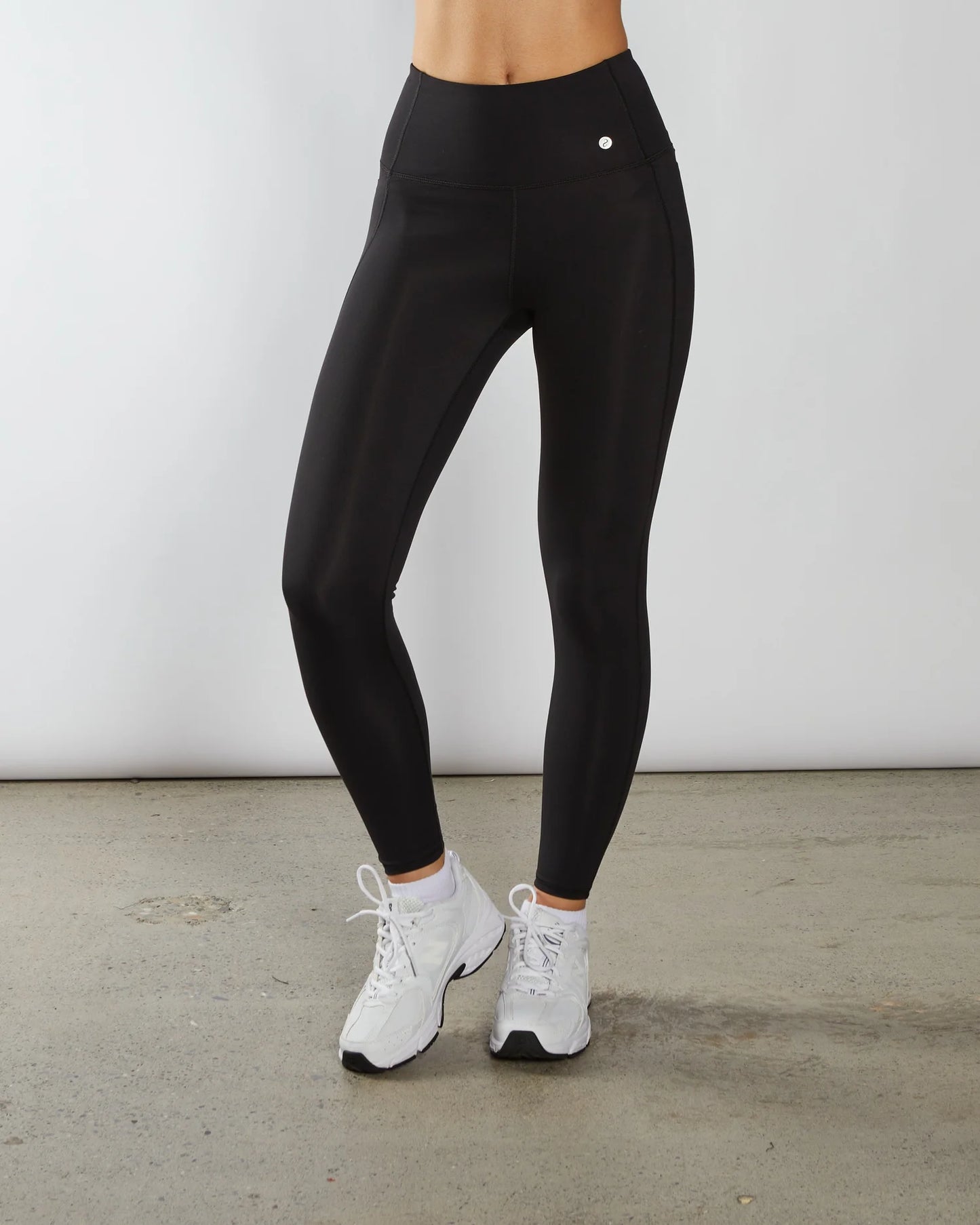 Diesel Nika High Rise Glow Track Pants - Beetle Black