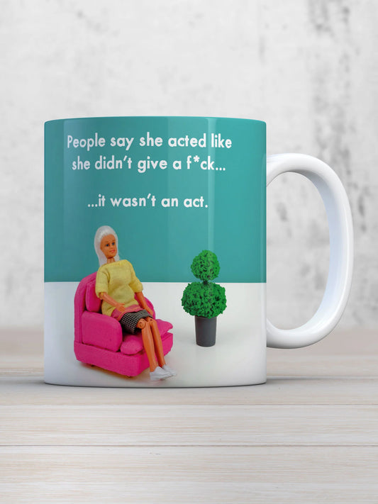 Jeffrey & Janice Mug -  Acted Like She Didn't Give...