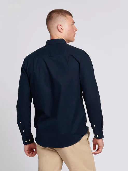 U.S. POLO ASSN. Oxford Long Sleeve Shirt - Dark Sapphire