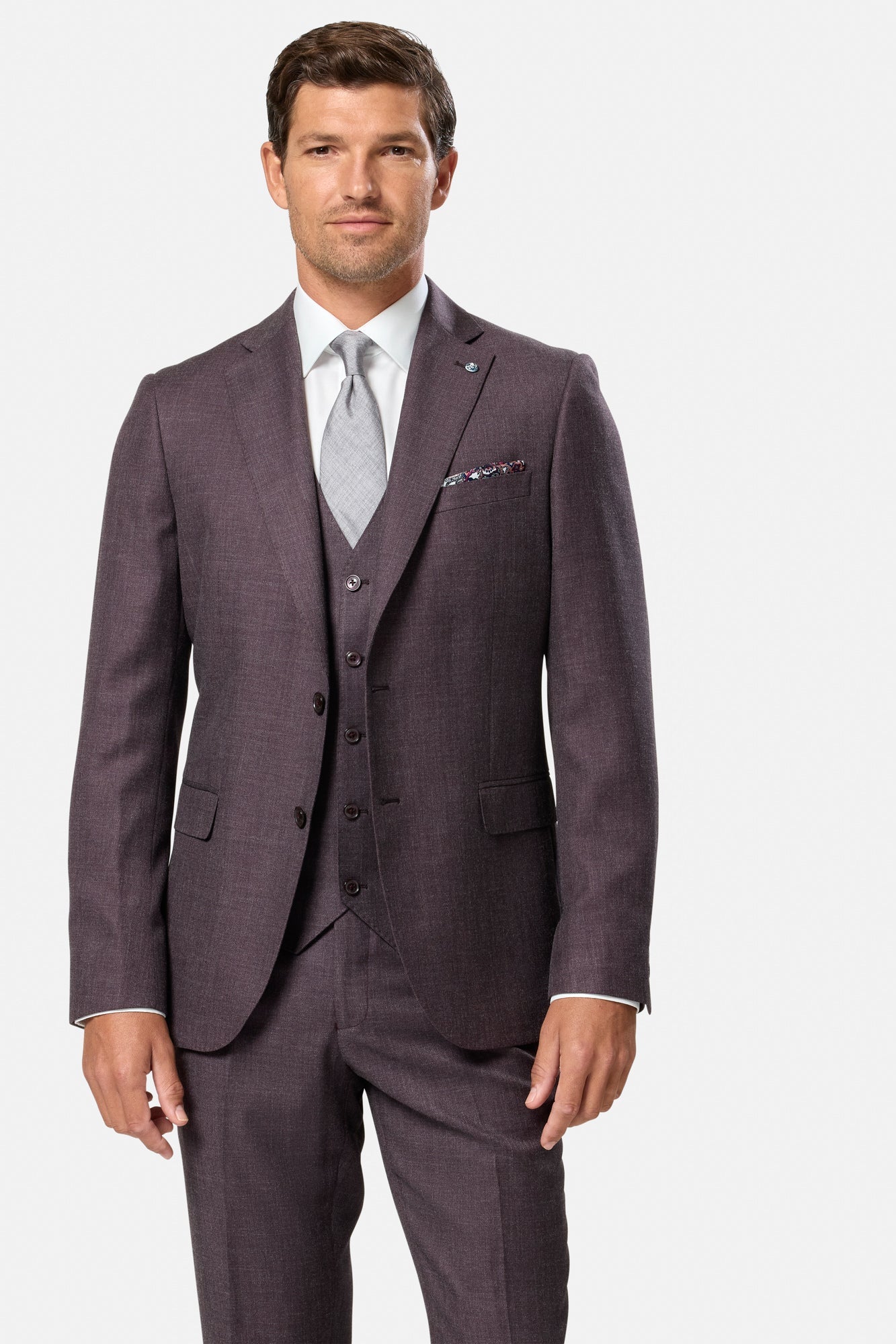 Benetti Marco Waistcoat - Grape