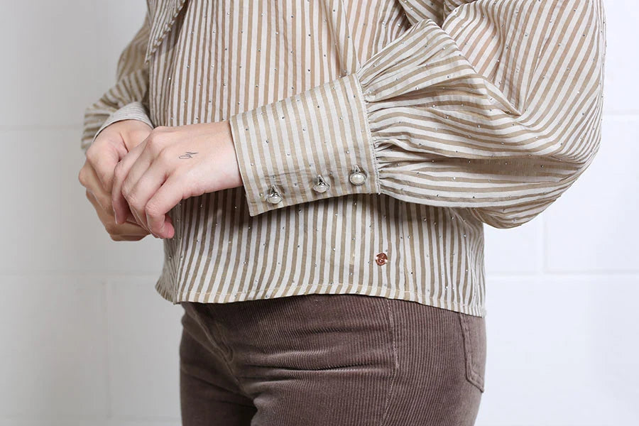 Rant & Rave Natalia Top - Light Coffee