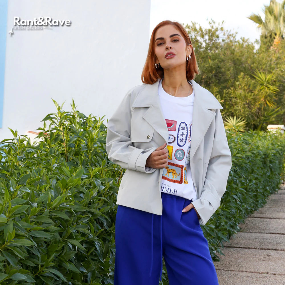 Rant & Rave Octavia Jacket - Grey