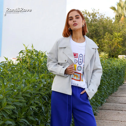 Rant & Rave Octavia Jacket - Grey