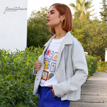 Rant & Rave Octavia Jacket - Grey