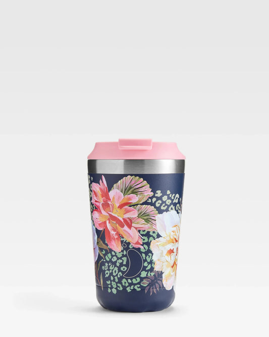 Chilly's 340ml Coffee X  Emma Bridgewater Collection - Floral Climbing Camella