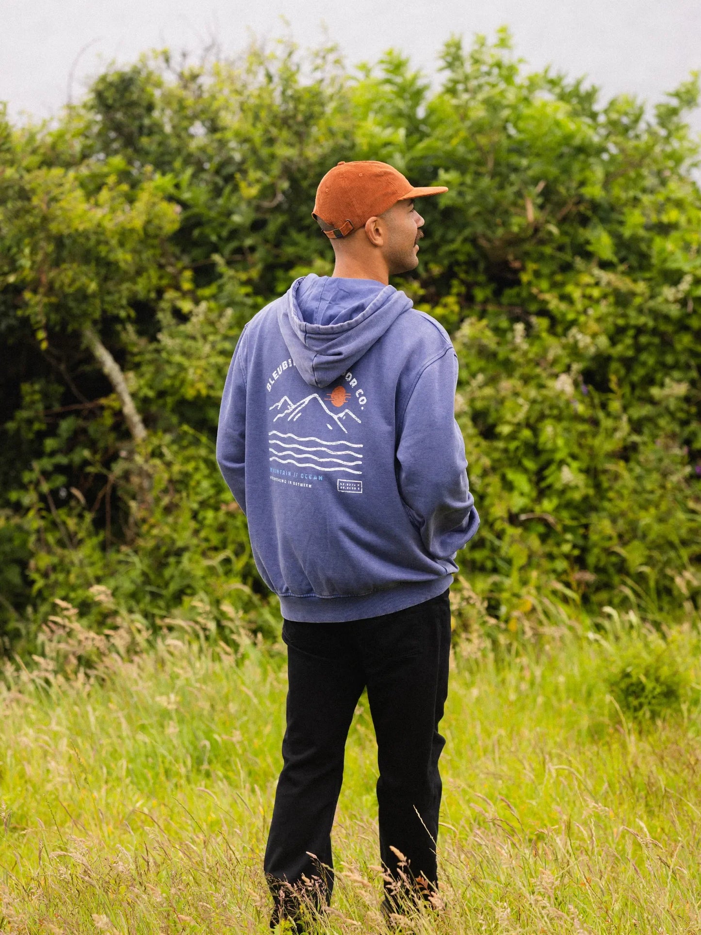 Bleubird Dawn Zipper Hood - Peri Dawn