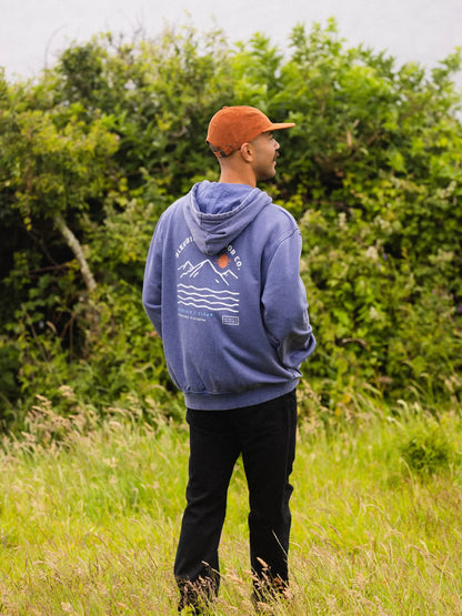 Bleubird Dawn Zipper Hood - Peri Dawn