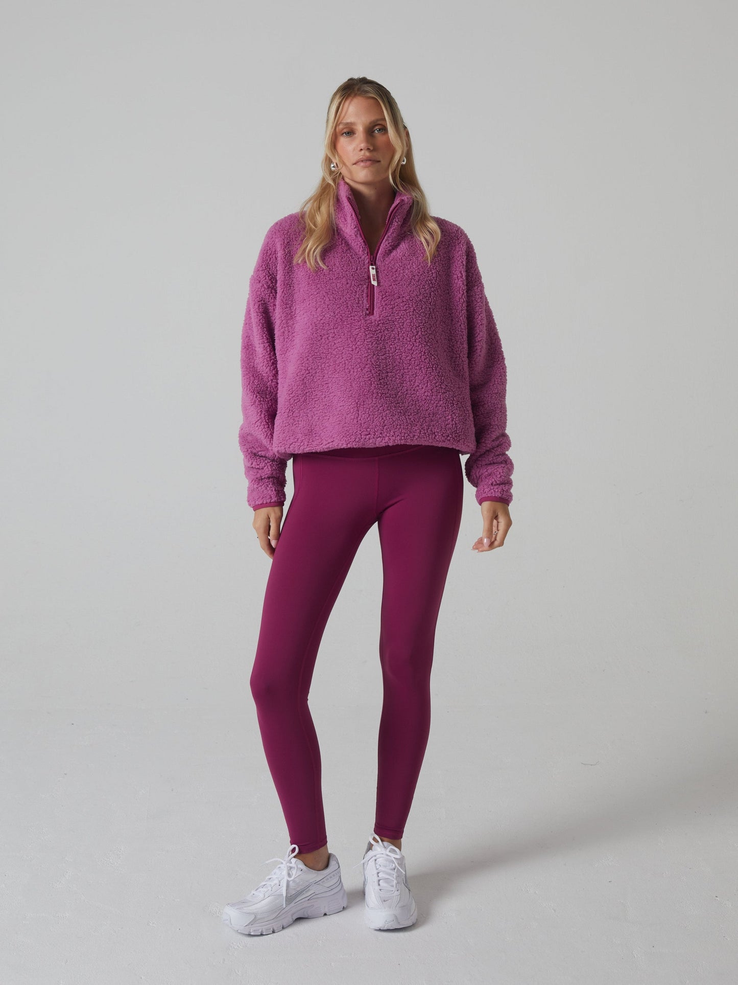 Diesel Penny Half Zip - Soft Rose