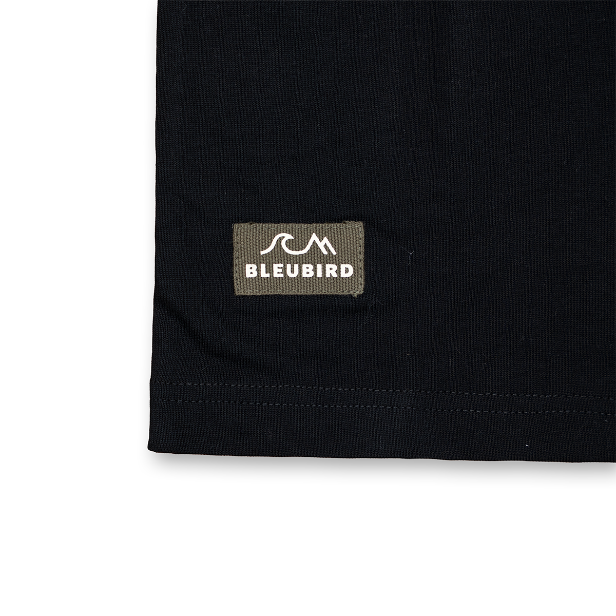 Bleubird Pete The Penguin Ski Tee - Black