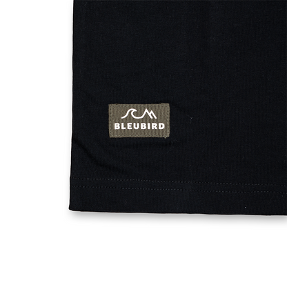 Bleubird Pete The Penguin Ski Tee - Black