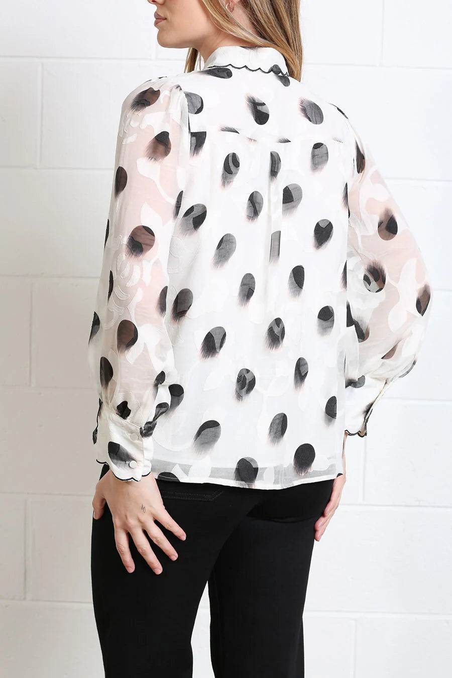 Rant & Rave Posy Blouse - White