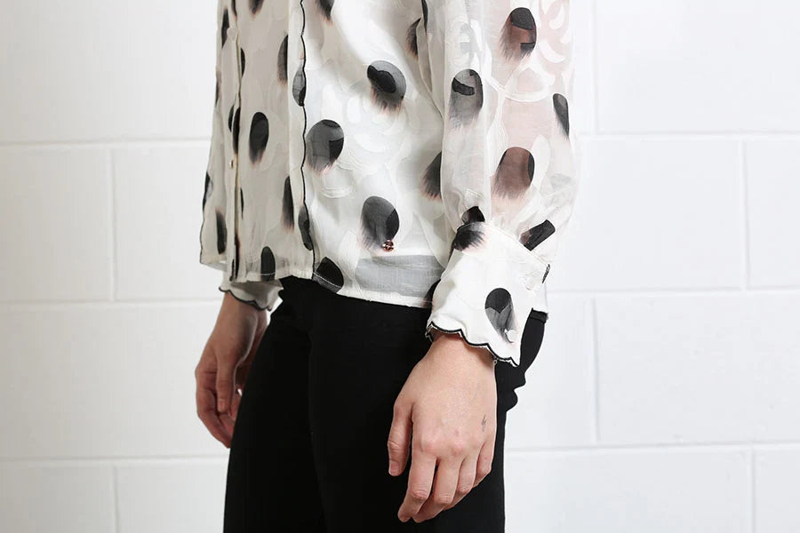 Rant & Rave Posy Blouse - White