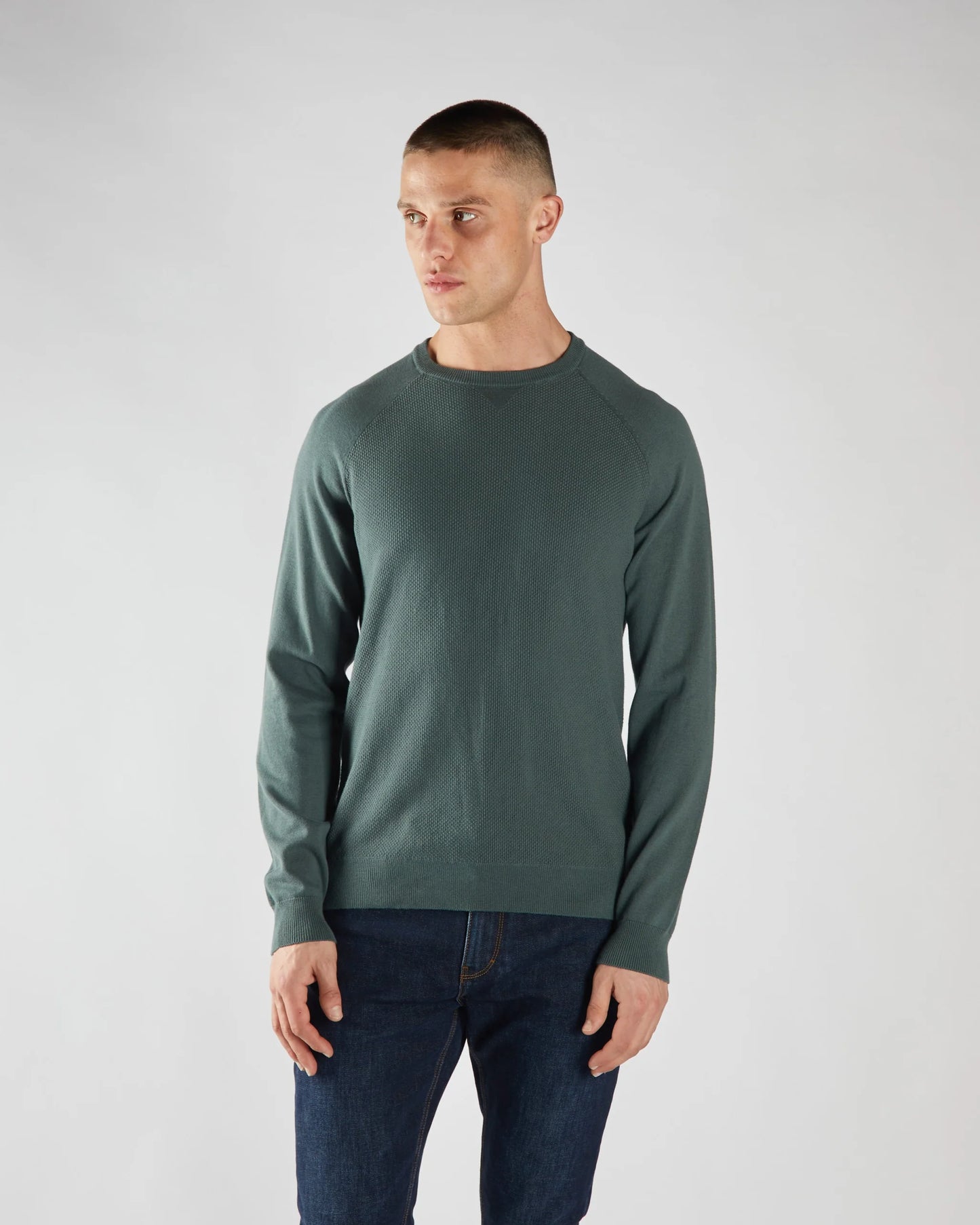Diesel Preston Sweater- Lawn Green